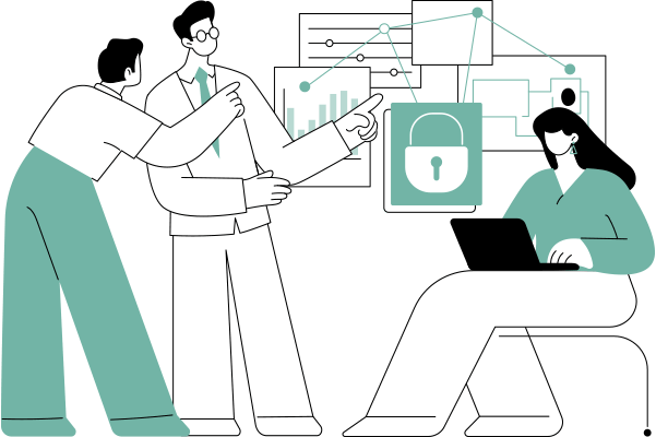 Team berät über Sicherheitsmaßnahmen